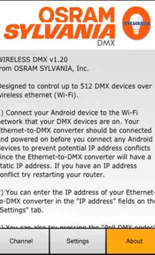 OSRAM DMX Wi-Fi Controller 3