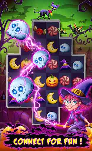 Halloween Witch Connect - Halloween games 1