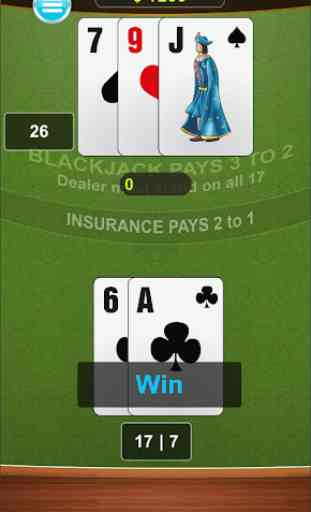21 Blackjack Free Card Game Offline 3