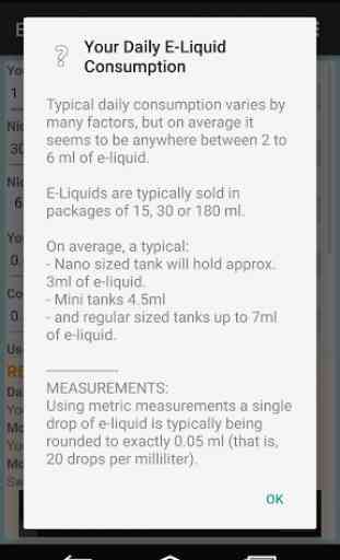 E-Liquid Nicotine Calculator 2