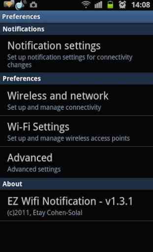 EZ Wifi Notification 2