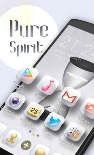 Pure Spirit GO Launcher Theme 1