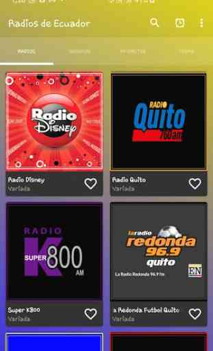 Radios de Ecuador 1