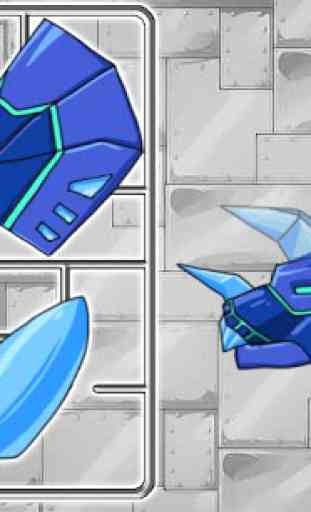Tricera Blue - Combine! Dino Robot 4