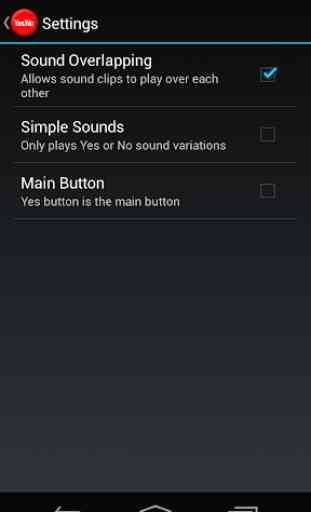 Yes / No Button 3