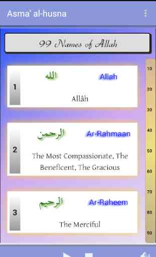 Asma 'Al-Husna nomes de Allah 1