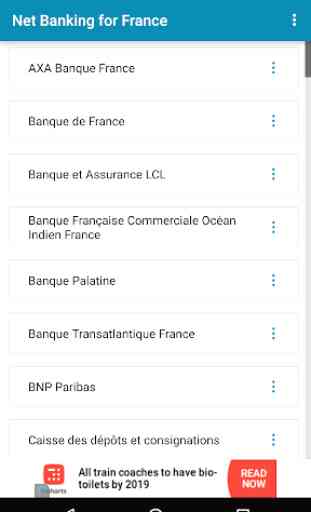 Net Banking App for France 2
