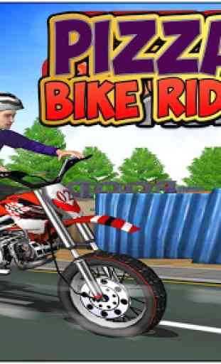 Pizza Delivery Bike Rider - 3D Racing 4