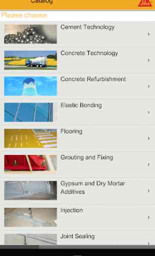 Sika Product Finder 2