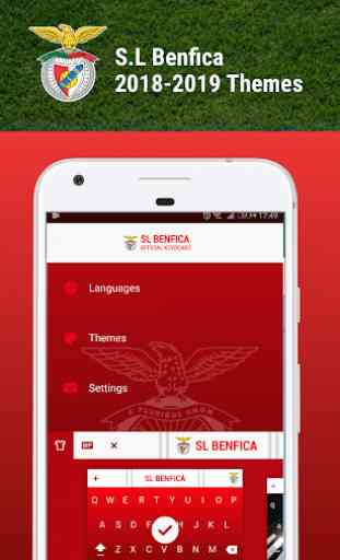 SL Benfica Teclado Oficial 2