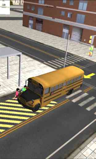 Escola Bus Driver 3D 2