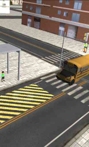 Escola Bus Driver 3D 4