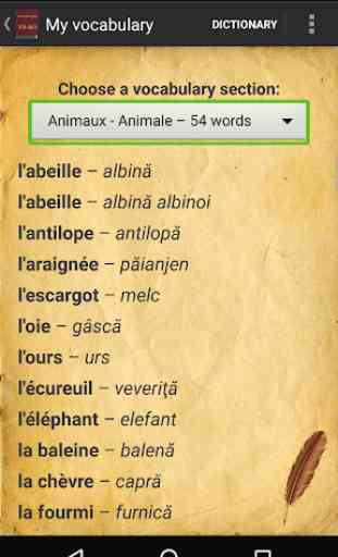 French Romanian French Dictionary 3