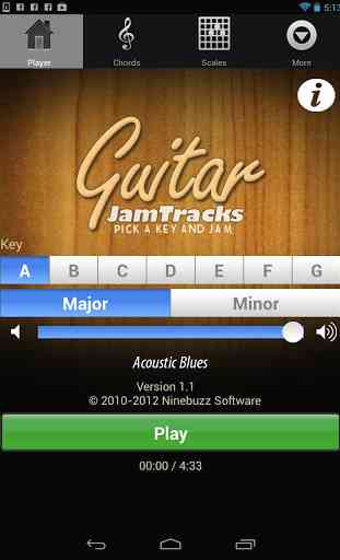Guitar Jam Tracks: Free 1