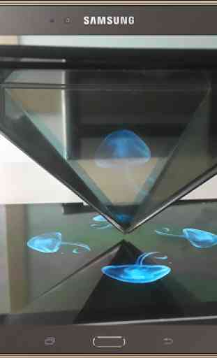 Hologram 3D Pyramid Projector 4