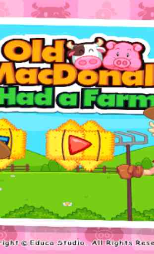 Kids Song: Old Mc Donald 1