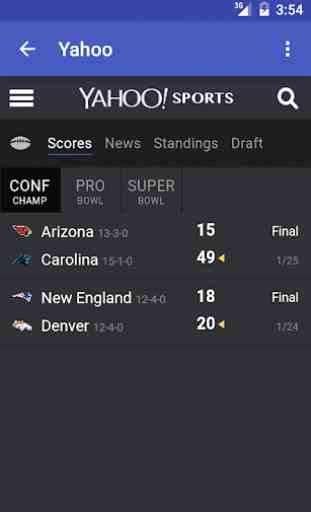 News & Scores for NFL - Free 2