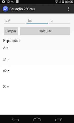 Equação de 2º Grau 1