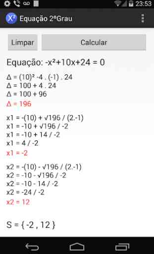 Equação de 2º Grau 2