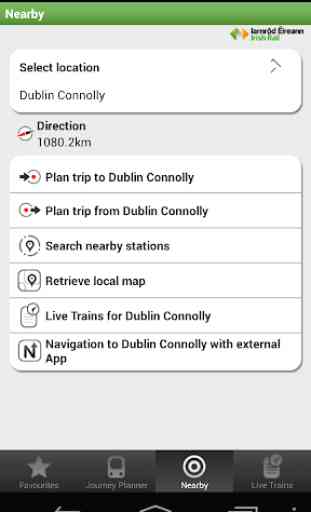 Iarnrod Eireann Irish Rail App 3