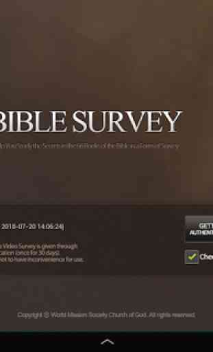 Bible Video Survey 4