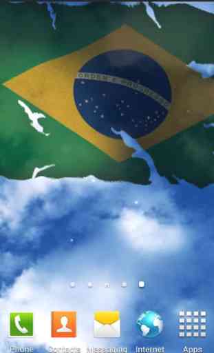 Brasil Bandeira FundoDinâmicar 2