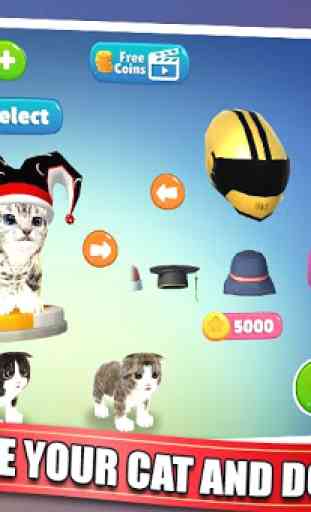 Cute Cat Simulator: Cat & Dog Stunts Show 3