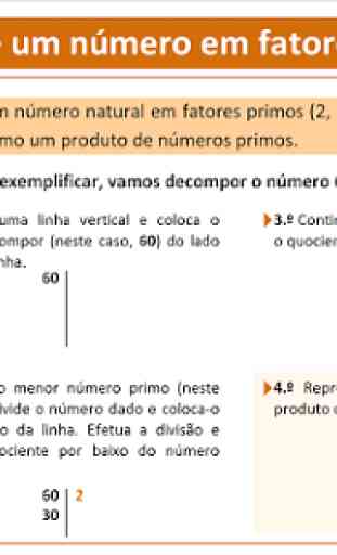 Decomposição em fatores primos 2