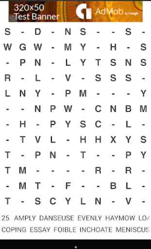 Missing Vowels Word Search 1