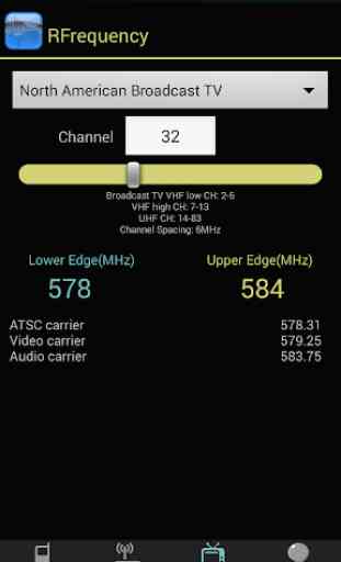 RFrequency - LTE and 5GNR EARFCN Calculator 3