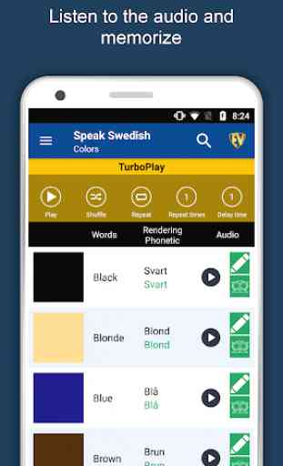 Speak Swedish : Learn Swedish Language Offline 2