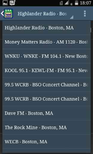 USA Boston Radio Stations 4