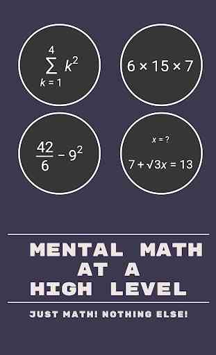 Mental Math Master 1
