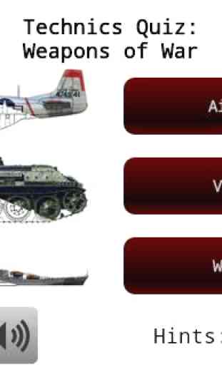 Technics Quiz: Weapons of War 1
