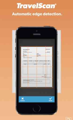 Travelscan - Turn your iPhone into a pocket-sized PDF scanner 2