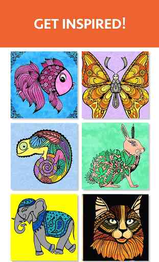Animal Coloring Book for Adult 4