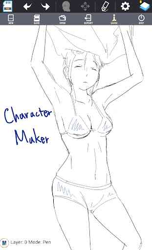 Character Maker -How to draw 1