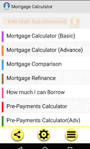 Mortgage Prepayment Calculator 1