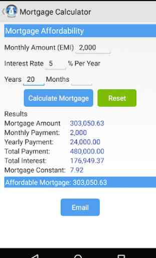 Mortgage Prepayment Calculator 4