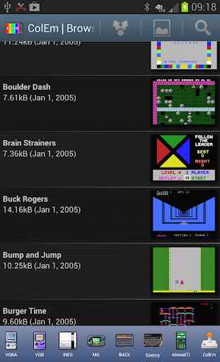 ColEm Deluxe - Complete ColecoVision Emulator 1