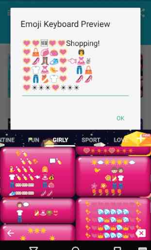 Girly Art - Emoji Keyboard 2