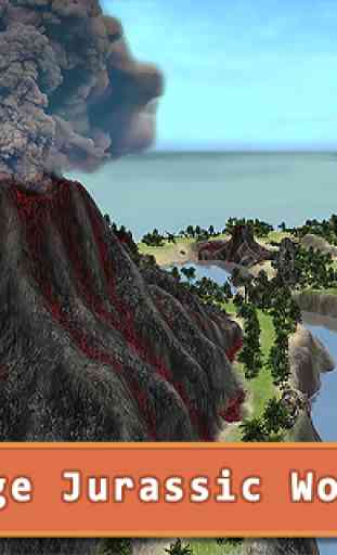 Simulador T-rex: Volcano World 4