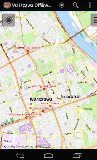 Warsaw Offline City Map Lite 1