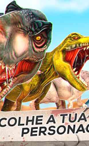 Jurassic Run: Jogo de Corrida de Dinossauros T-Rex 3