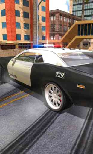 Police Car Stunt Simulation 3D 2