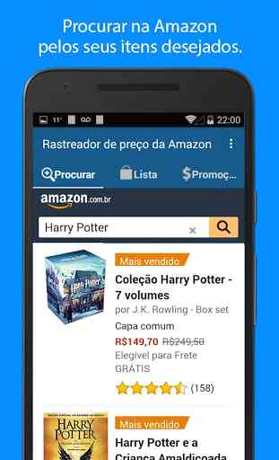 Rastreador de preço da Amazon 1