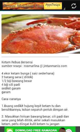 Resepi Masakan Laut 2