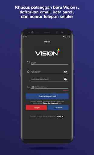 Vision+ : Nonton TV & Film Streaming 1