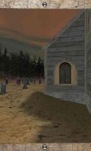 VR Zombie Graveyard Scary Ride (Google Cardboard) 1
