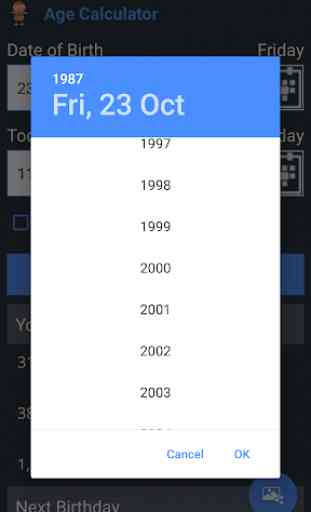 Age Calculator by Date of Birth, Birthday reminder 3